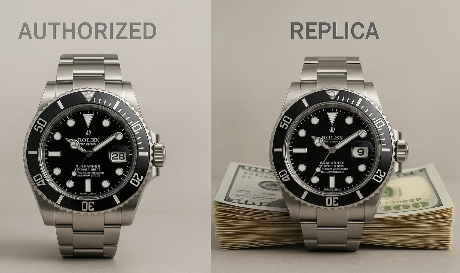 Authorized vs Replica Rolex — an Ethical, Economic & Practical Debate - Rolex Expert