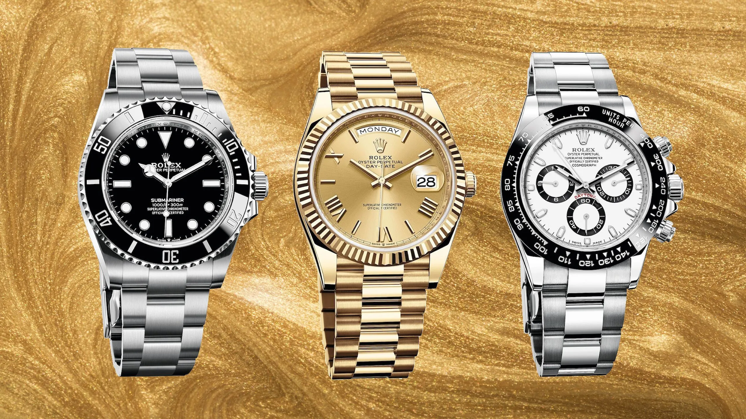Rolex Submariner Rolex Day-Date Rolex Daytona Panda