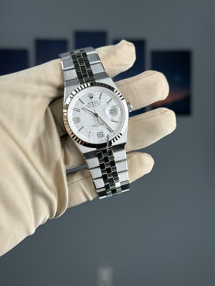 Rolex Land-Dweller 40mm steel reference 127334 full view on Chrono24