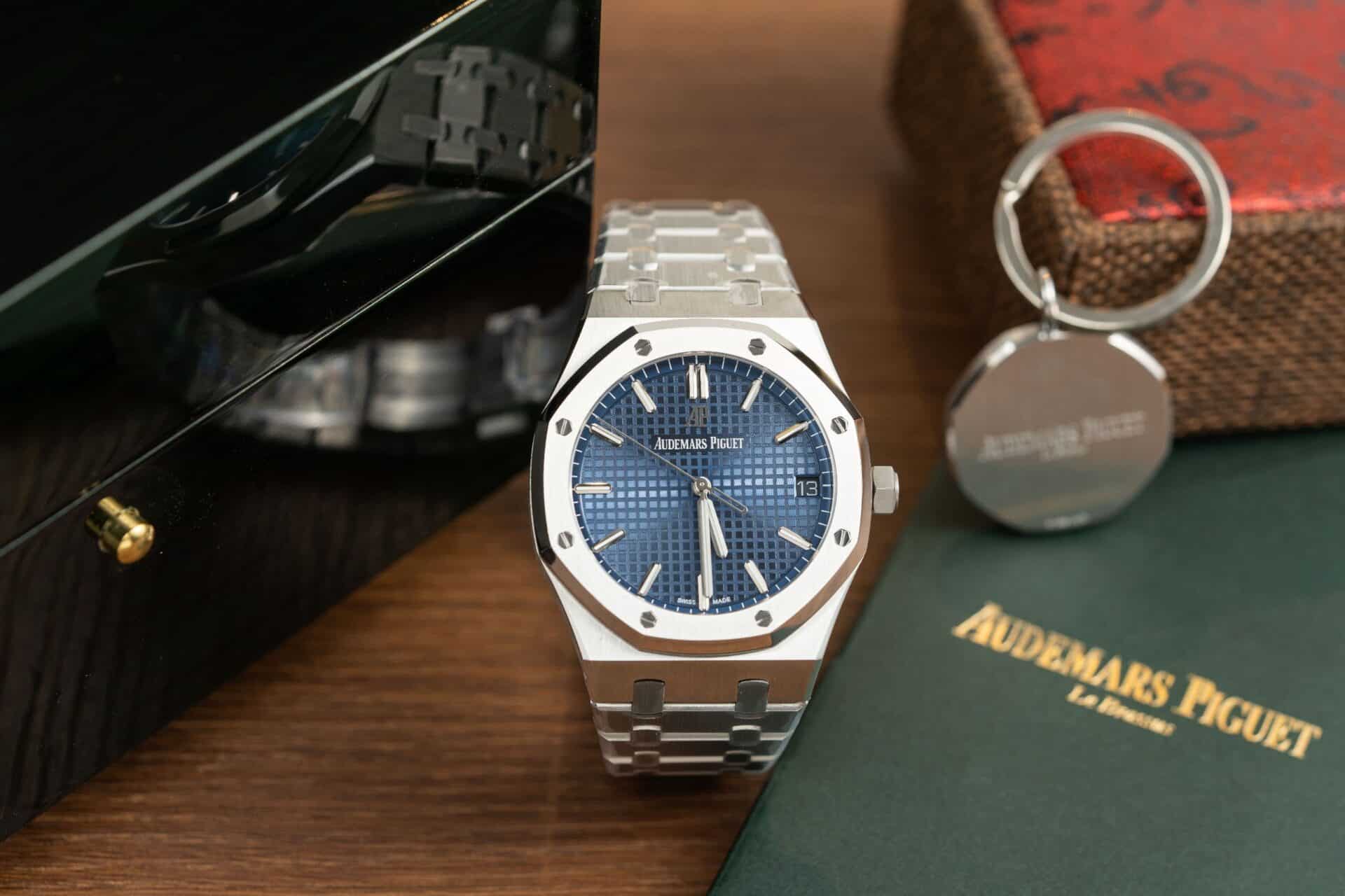 Audemars Piguet Royal Oak 15500ST Blue Dial Super Clone 41mm | WATCHREPLICAEXPERT