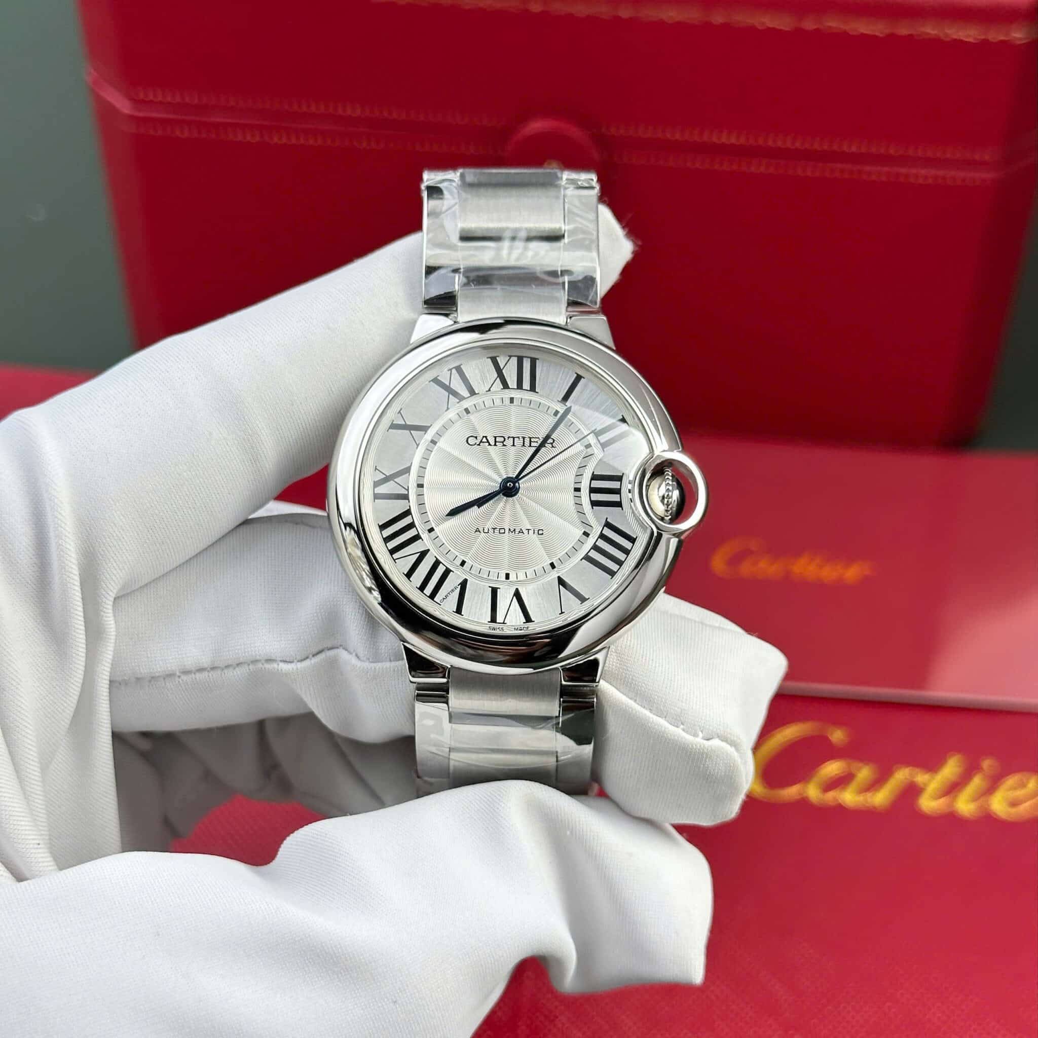 Cartier Ballon Bleu WSBB0048 Automatic Steel Lady Watch Best Replica AF 36mm | WATCHREPLICAEXPERT