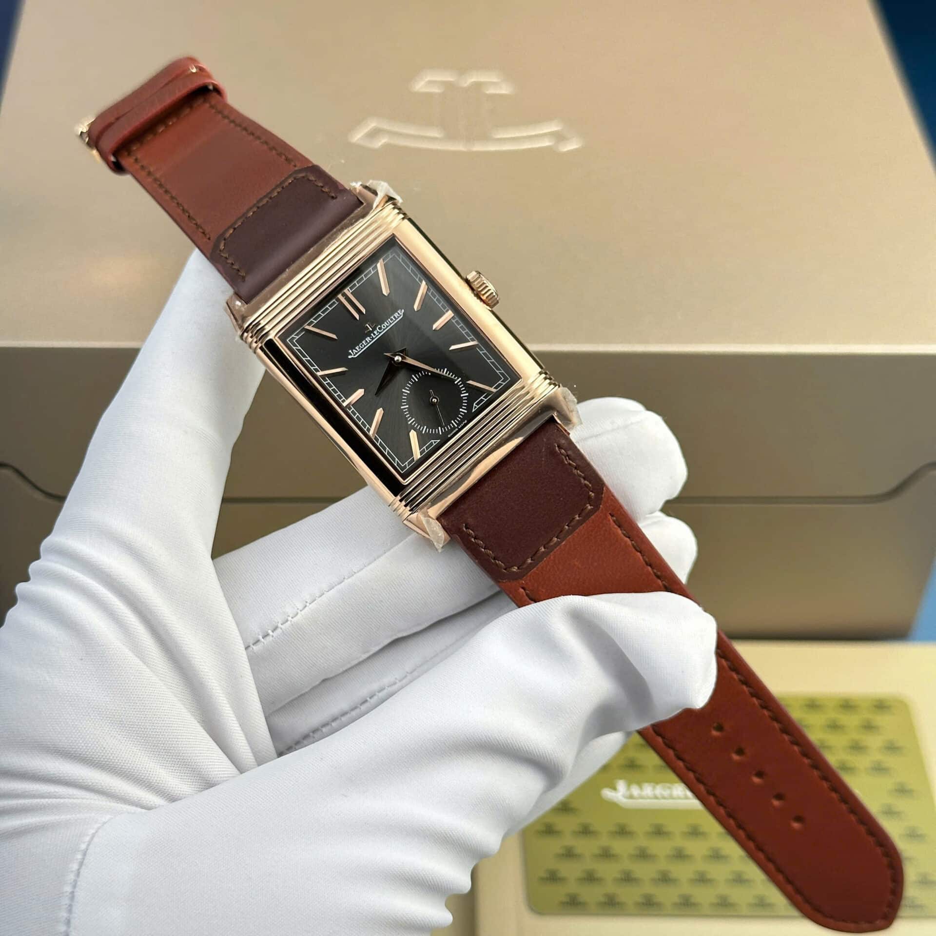Đồng Hồ Jaeger-LeCoultre Reverso Tribute Duoface Vàng Hồng Q396245J Rep 1:1 MGF 47×28.3mm | WATCHREPLICAEXPERT