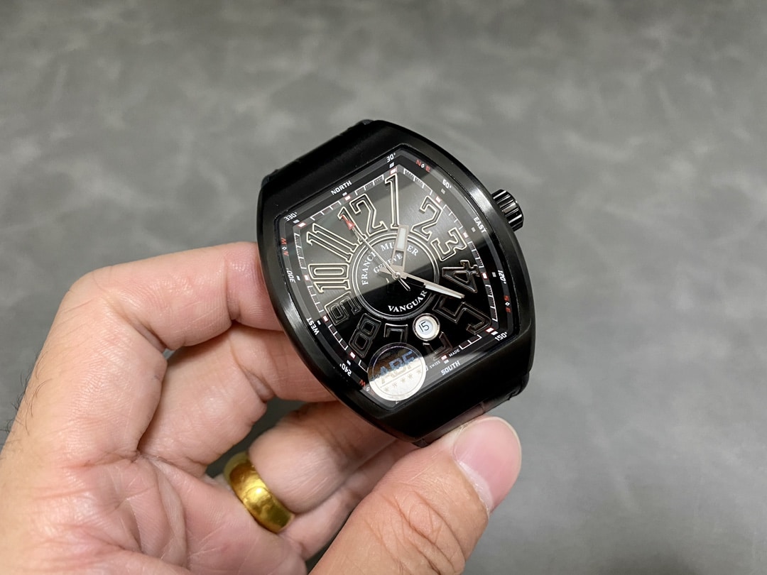 Franck Muller Vanguard V45 Ceramic Black Dial Best Replica ABF 45mm | WATCHREPLICAEXPERT