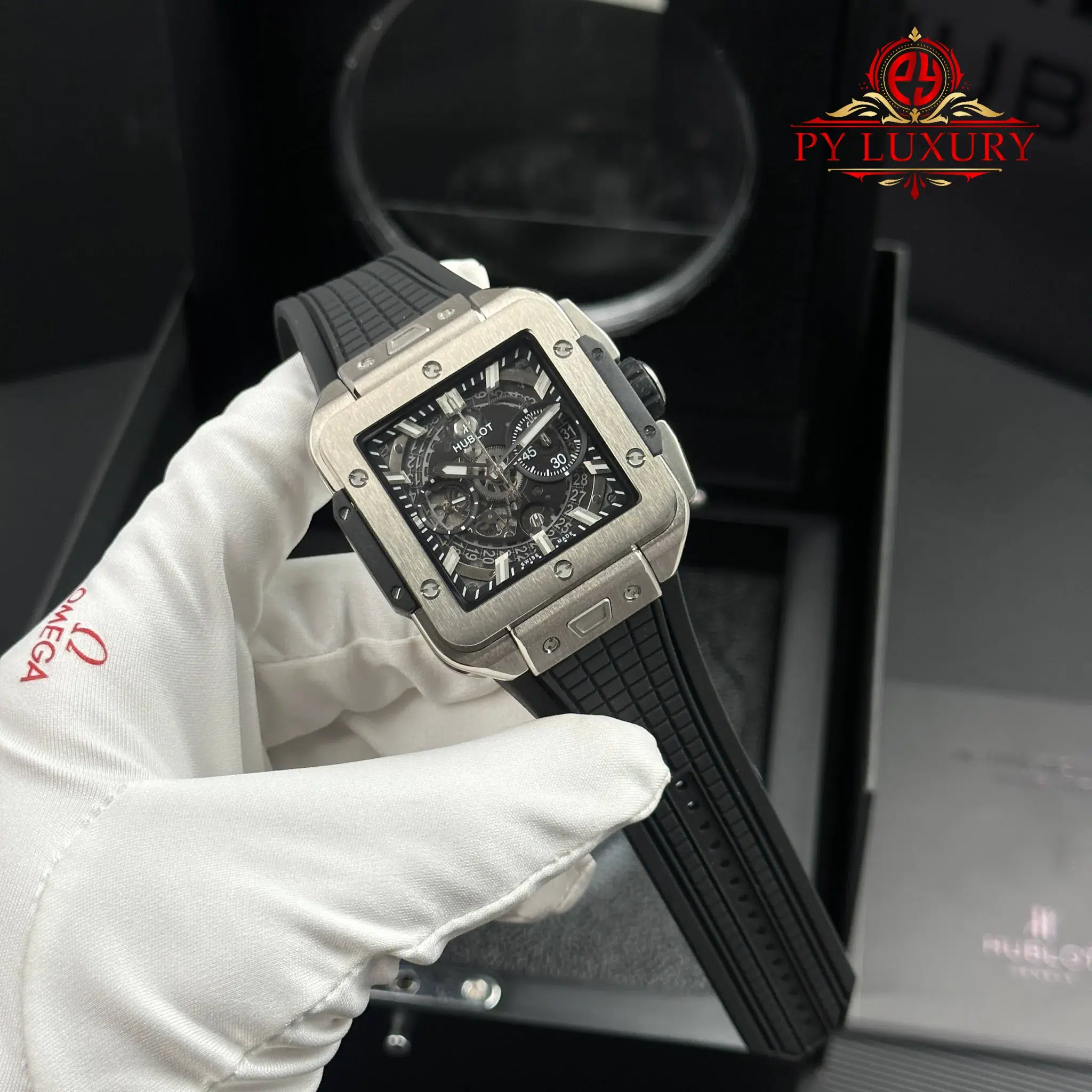 Hublot Square Bang Unico Titanium Automatic Best Quality Replica BBF 42mm | WATCHREPLICAEXPERT