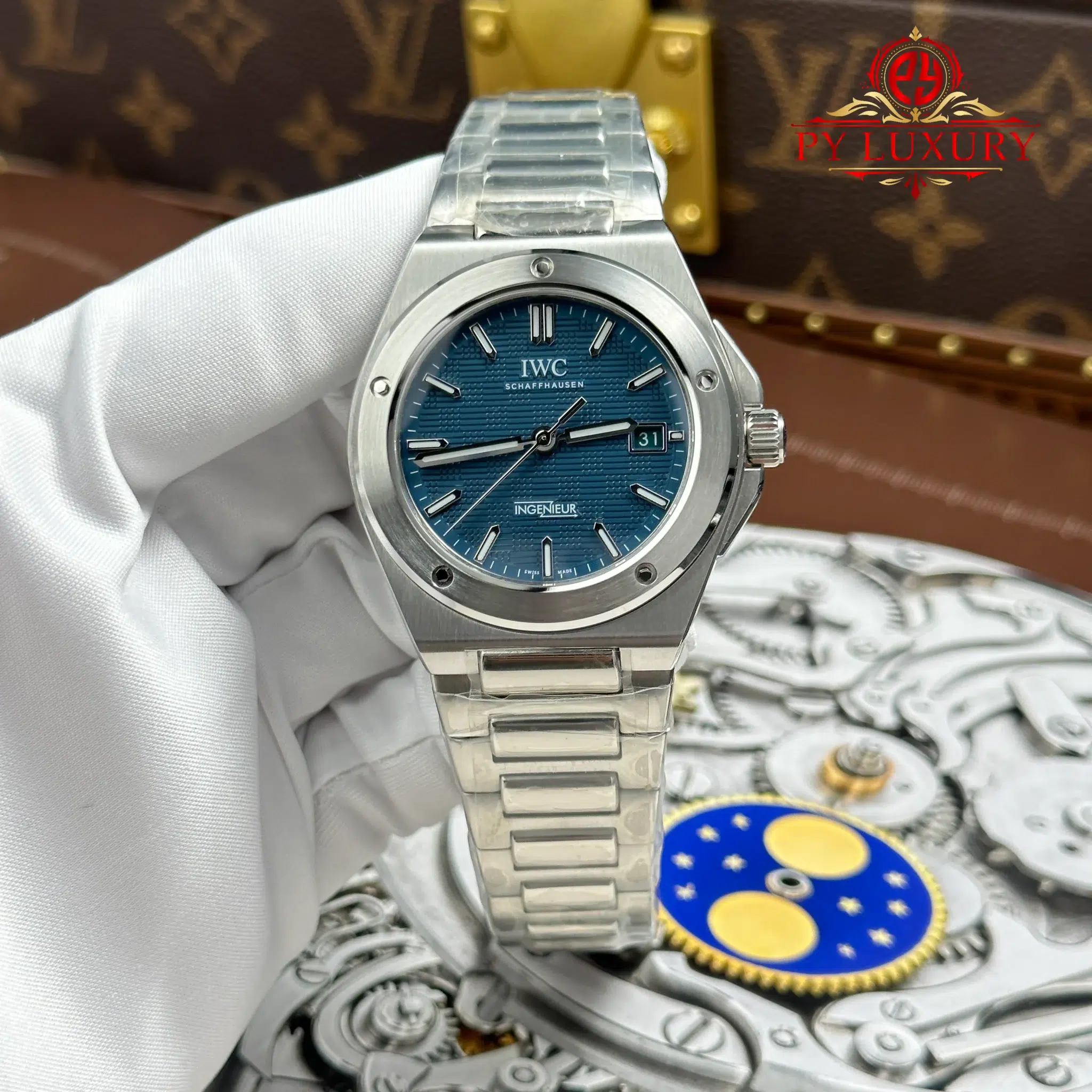 IWC Ingenieur IW328907 Automatic Blue Dial 1:1 Best Replica GH Factory 40mm | WATCHREPLICAEXPERT