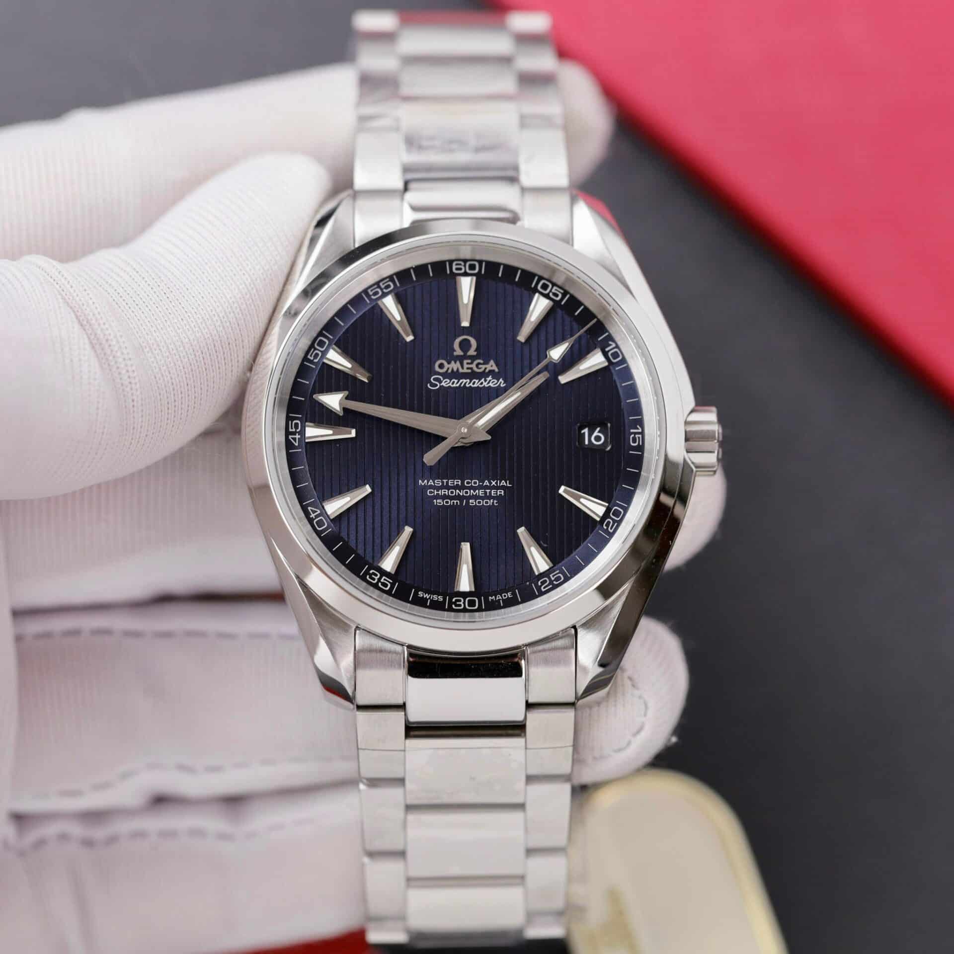 Omega Seamaster Aqua Terra 150M Dark Blue Dial Best Replica 41mm | WATCHREPLICAEXPERT