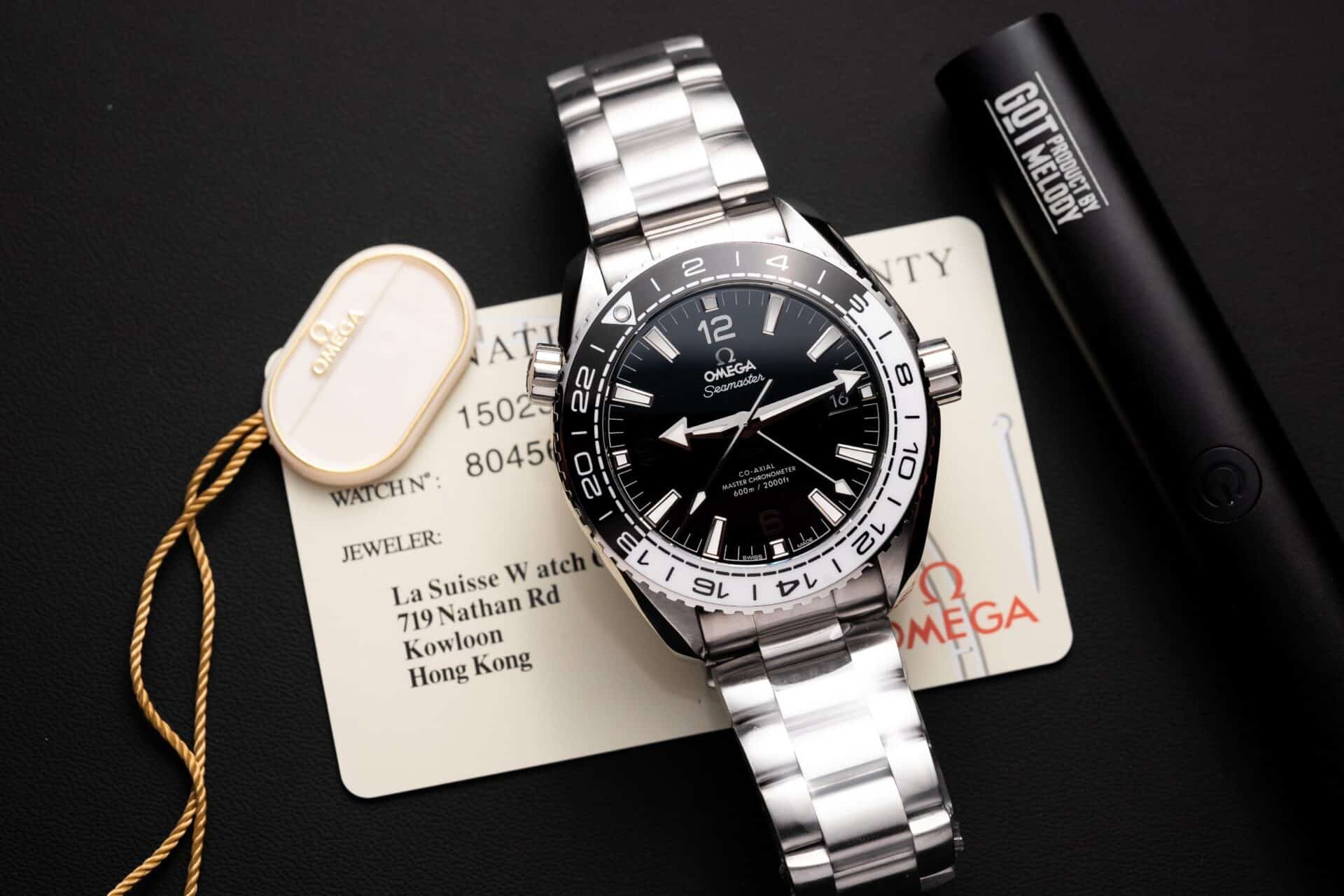 Omega Seamaster Planet Ocean 600M GMT Black Dial Super Clone 43.5mm | WATCHREPLICAEXPERT