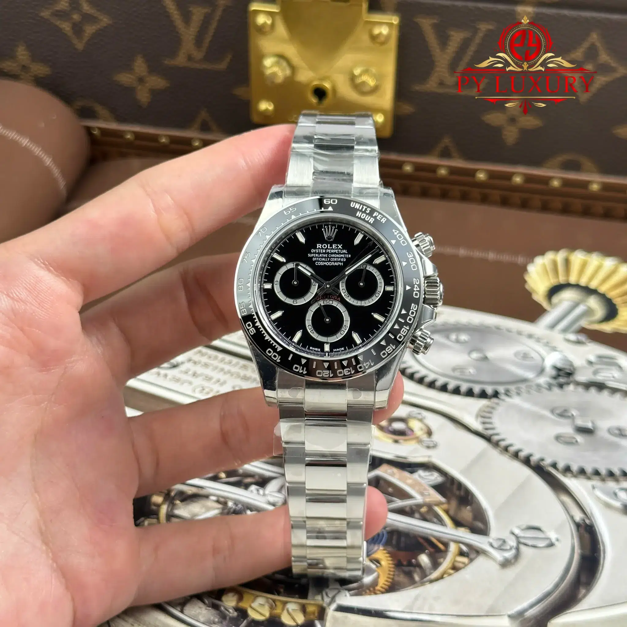 Rolex Daytona Godzilla 126500LN Black Dial Super Clone VS Factory 40mm | WATCHREPLICAEXPERT