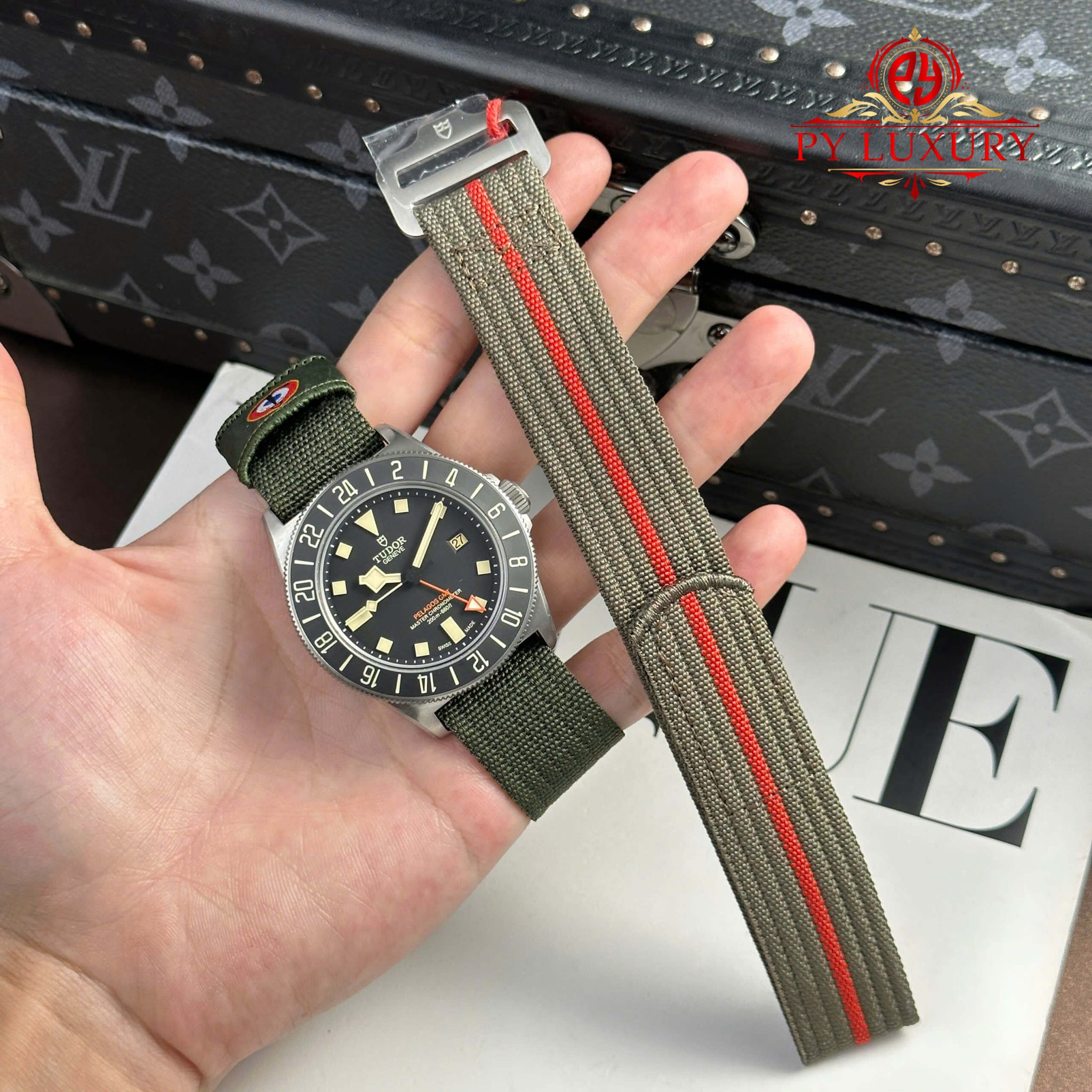 Tudor Pelagos FXD GMT Titanium M2542G247NU-0002 Black Dial 1:1 Best Replica 42mm | WATCHREPLICAEXPERT